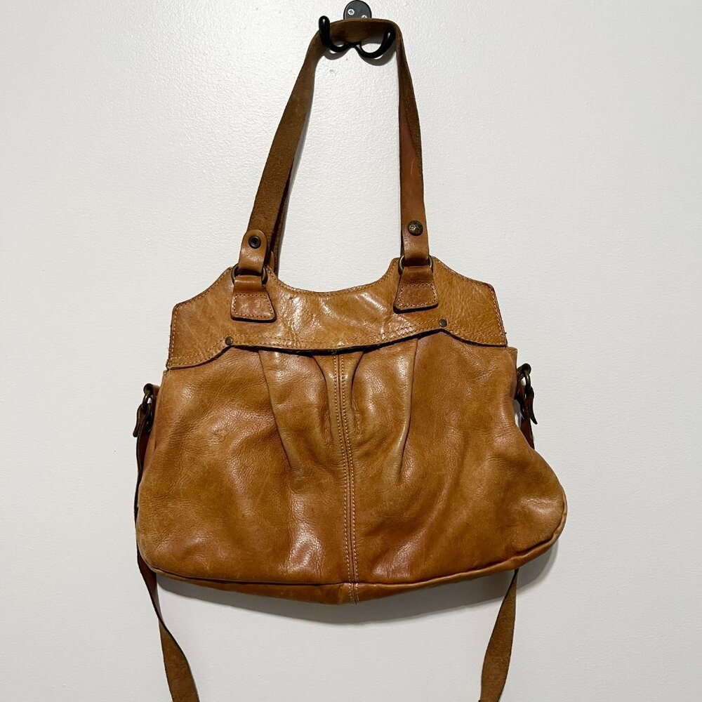 Patricia Nash Womens Napoli Leather Satchel Western Grunge Indie Distressed Boho - Picture 2 of 16